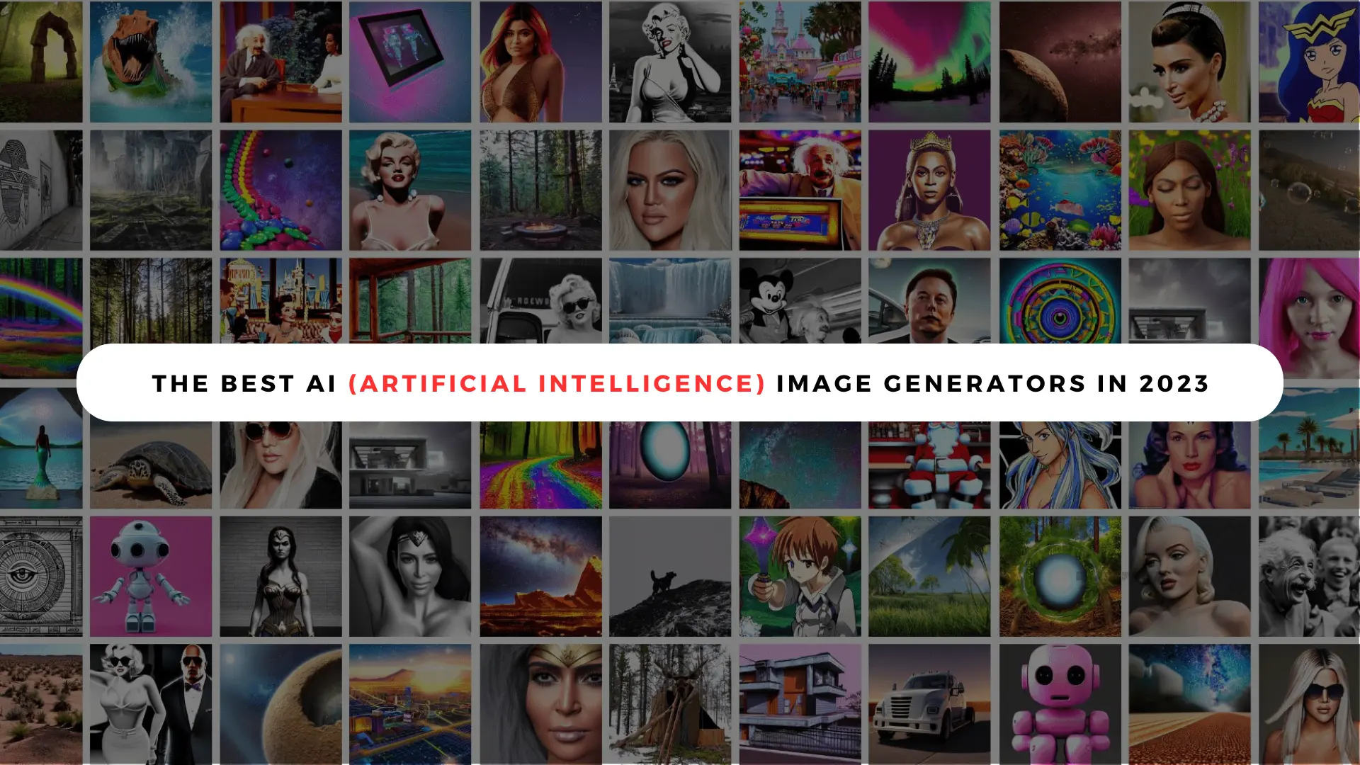 The Best AI Image Generators in 2023